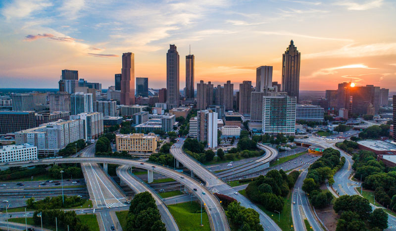 Decatur and Atlanta